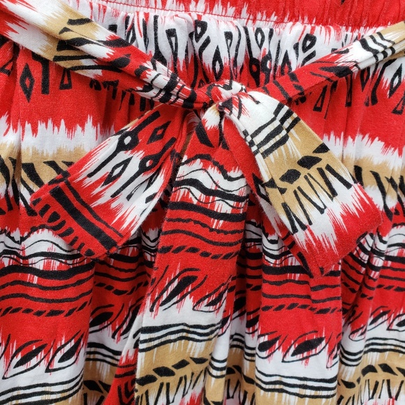 Forever 21 Tribal Print Mini Skater Skirt - Picture 2 of 8